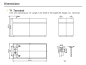 Preview: SUN Battery SB12-1.2V0 12V 1,2Ah Blei Akku AGM mit VdS